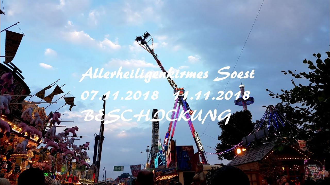 Allerheiligenkirmes Soest 07.11.2018 - 11.11.2018 BESCHICKUNG