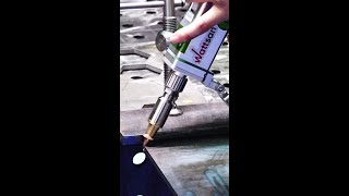 Wattsan 4-in-1 Handheld Laser — Cutting 6mm Black Steel
