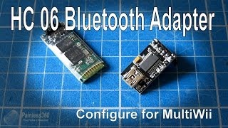 How to configure a HC-06 Bluetooth adapter for MultiWii