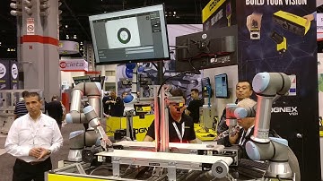 Automate 2019 - Cognex / Universal Robots - In-Sight / UR5e - Conveyor Tracking Pick and Place