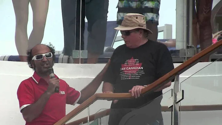 Hairy Man Contest on the Norwegian Epic Cruise (2/4)