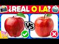 El 99% FALLA este Test: ¿Imagen REAL o I.A.? 🍎 + Logos Camuflados en Paisajes 🏔️ | Play Quiz Trivia