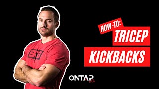 How-To Perform The Tricep Kickback | 908 Athletics