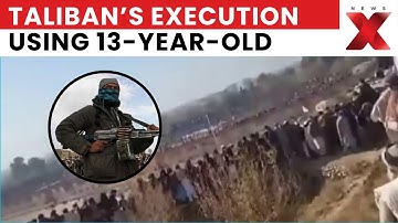 Taliban’s Public Execution: Taliban Forces 13-Year-Old to Execute Man in Khost Public Spectacle