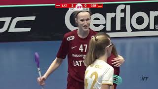 U19 WFC 2024 Latvia v Germany 9th place