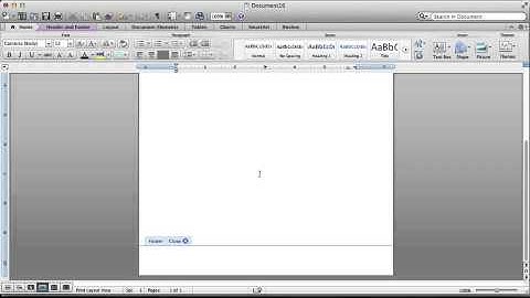 Setting Up an MLA Paper on a Mac
