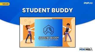 Student Buddy | Orphicy MiniMBA For Teens | Shark Tank Finale | Business Plan Competition
