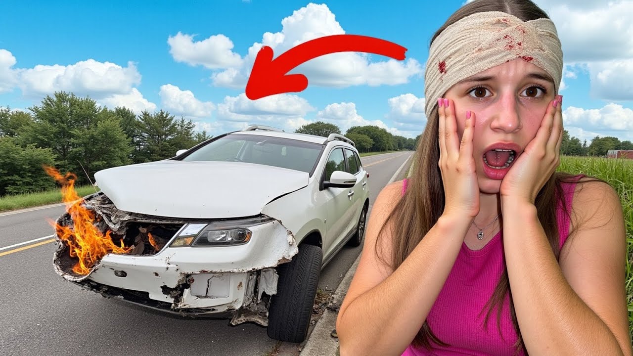 VANESA JE POLUPALA AUTO