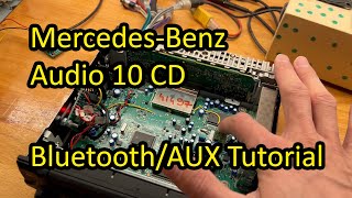 MercedesBenz Audio 10 CD (MF2910)  Bluetooth / AUX Tutorial & Thoughts