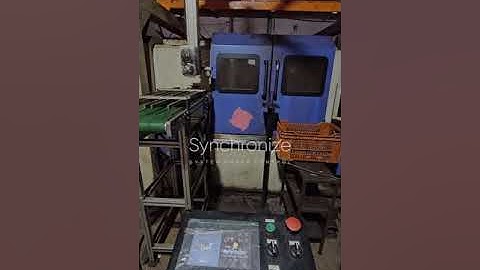 Synchronize Automation Pvt. ltd RAJKOT, GUJARAT GANTRY AUTOLOADER FOR TWIN SPINDEL CNC