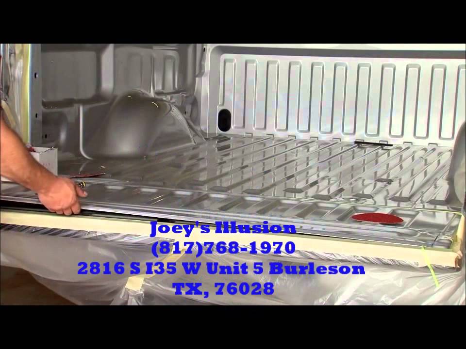 TOFF© Spray On Truck Bed Liner in DFW Fort Worth Burleson Mansfield