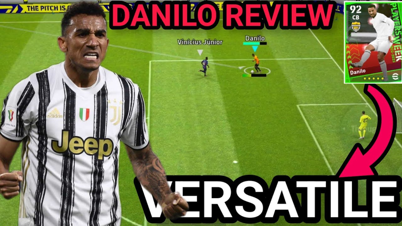 95 Rated POTW Destroyer Danilo Is Awesome | Review | eFootball 2023 Mobile
