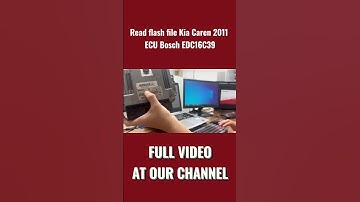 Read Full Flash and EEPROM of Kia Caren 2011 ECU Bosch EDC16C39 with New Trasdata | ECUTools Vietnam