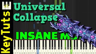 Universal Collapse [Terraria Calamity Mod] - Insane Mode [Piano Tutorial] (Synthesia)