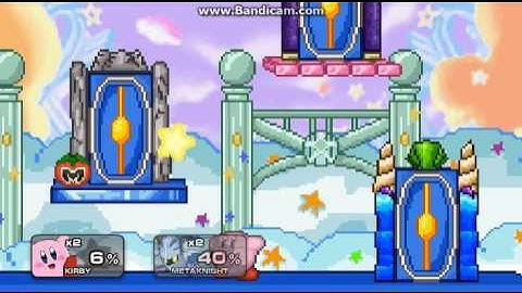 Super Smash Flash 2 - v0.9 Battle #36 Kirby vs Meta Knight