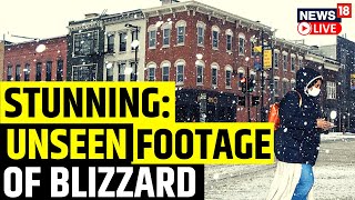 Buffalo Begins To Clean Up Snow After Severe Blizzard | US Winter Storm 2022 | US News | News18 LIVE