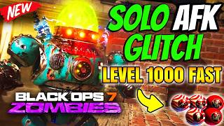 SOLO! AFK XP GLITCH IN BO7 ZOMBIES! | Unlimited XP + Gobblegums |LEVEL 1000 FAST! BO7 ZOMBIES GLITCH