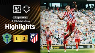 L’Atletico brilla con Pablo Barrios: Seattle-Atletico Madrid 1-3 | FIFA CWC | DAZN Highlights
