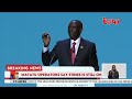 Ruto says Kenya leads in Africa in affordable housing: "We have done 273,000 affordable houses"