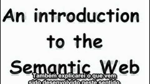 Intro to the Semantic Web legendado