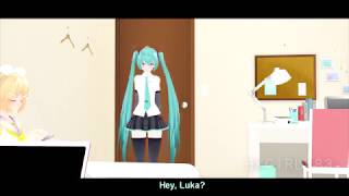 【Talkaloid】Miku doesn't feel so good【MMD】