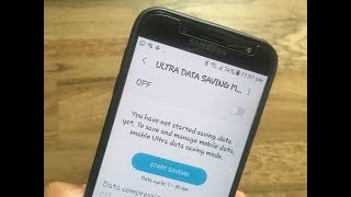 SAMSUNG GALAXY J7 PRO ULTRA DATA SAVING MODE REVIEW !!!