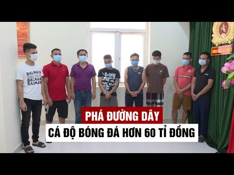 Vừa hết EURO, đường dây cá độ bóng đá qua mạng hơn 60 tỉ bị bóc trần