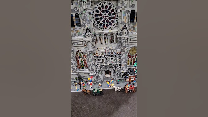 CATHEDRAL MADE OUT OF 600.000 LEGO PIECES! | found @ Hildesheimer Steinwelten 2023 | #shorts