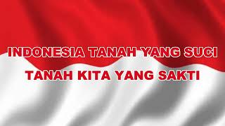 Lagu INDONESIA RAYA 3 Stanza dengan LIRIK [4K]