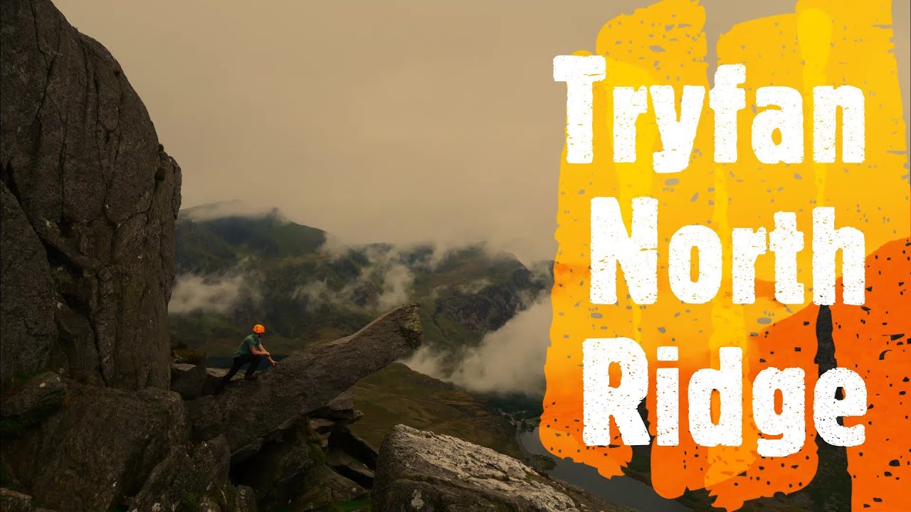 Tryfan North Ridge,                     Mountaineering classic, Snowdonia
