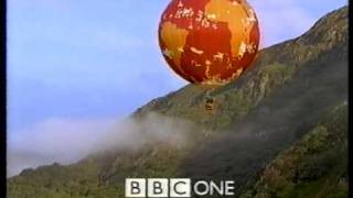 Lucy Bolger opens up BBC1 with the first balloon on Saturday 4th October 1997