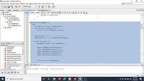 Methode Tampil JTable