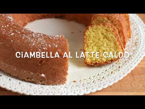 Ciambellone al latte caldo: ricetta dolce da colazione soffice semplice e genuino