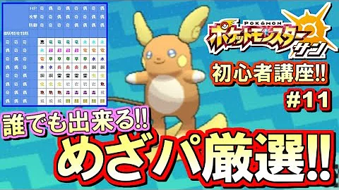 完了しました ポケモン サンムーン 厳選 初心者 100 無料イラスト画像サイト