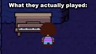They Animated the Piano Correctly? (Undertale) screenshot 1