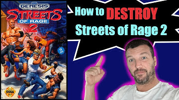 Streets of Rage 2 Sega Genesis Walkthrough complete