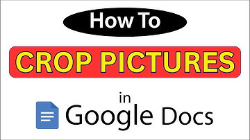 How to Crop a Picture in Google Docs | Quick and Easy Guide