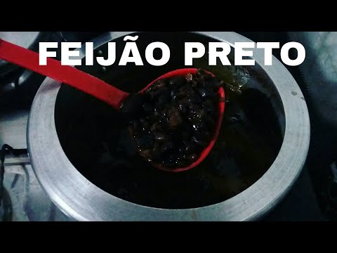 Feijão Preto para Iniciantes na cozinha!