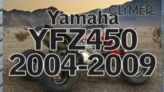 Clymer Manuals Yamaha YFZ450 ATV 4 Four Wheeler Maintenance