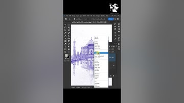 Architecture sketch art photo effect in photoshop