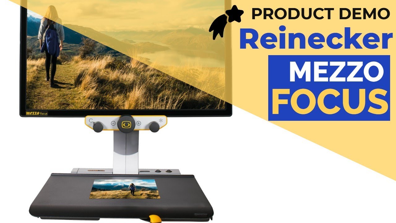 Reinecker Mezzo Focus Transportable Video Magnifier Demo