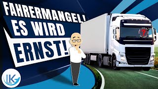 Fahrermangel spitzt sich weiter zu!