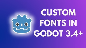 How to get a Custom Font in Godot 3.4 (in 52 seconds)