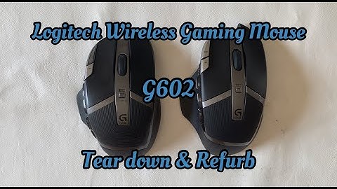 #20 Tear Down & Clean Logitech G602 Wireless Gaming Mouse