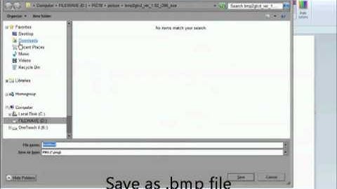 Create GLCD image using paint