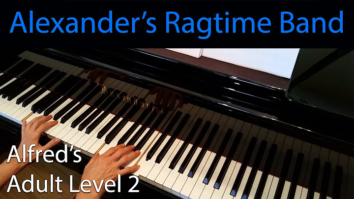 Alexander's Ragtime Band Piano version - Piano performance video thumbnail