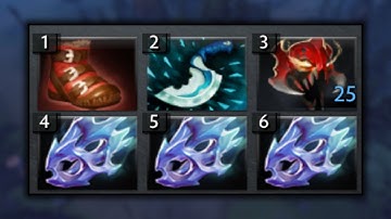 x3 Moon Shard on Slardar (perma-stun)