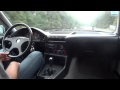 BMW 525 i E 34 Driving (2)