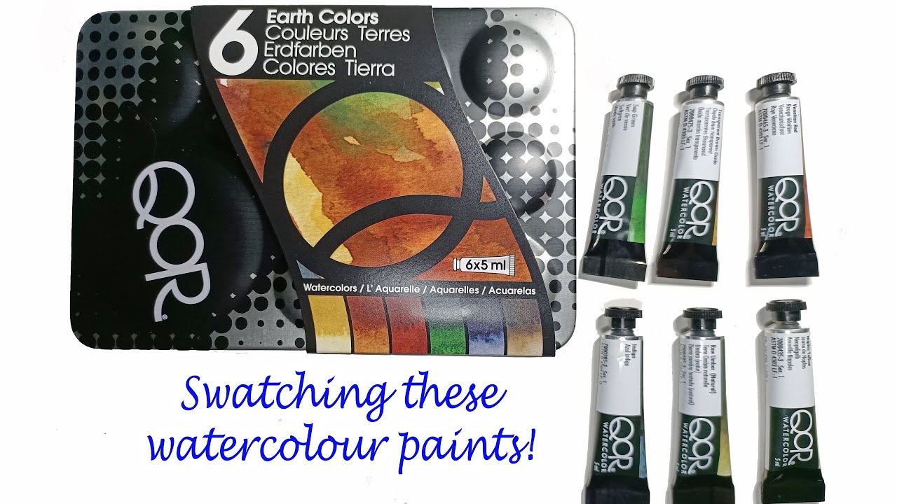 Qor Watercolor Introductory Set - 24-Color Set