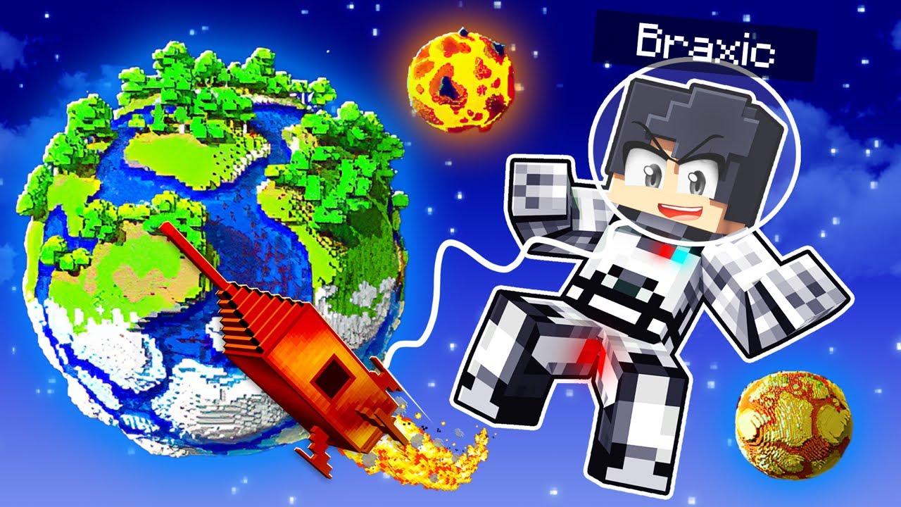 Minecraft, aber im WELTALL mit PLANETEN